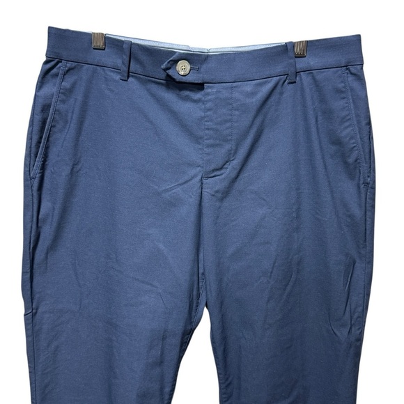 Nike Flex Player Golf Dri Fit Men's Navy Chino Pants 34x32 BV0276-451 Activewear - Picture 3 of 12